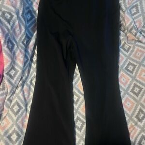 Black Flared Pants